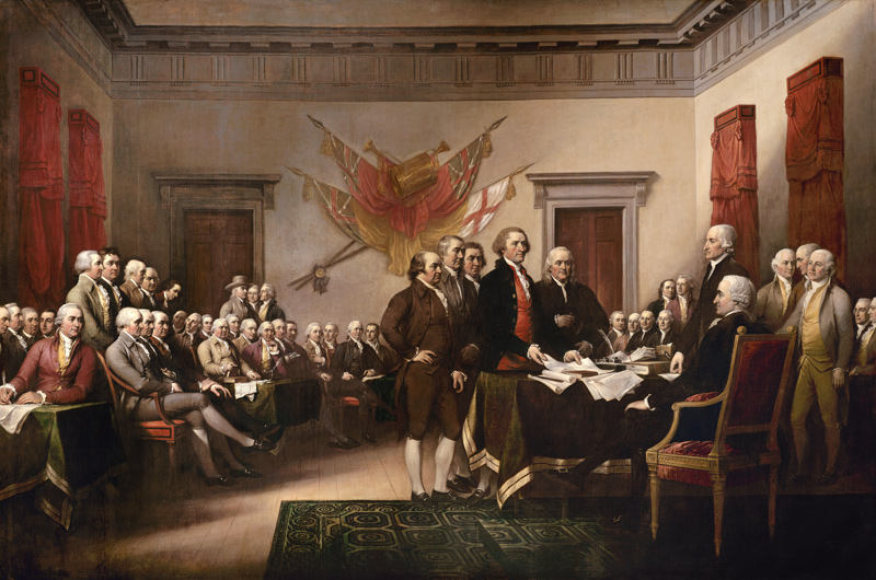 Declaration of Independence from John Trumbull