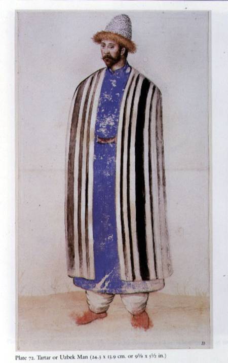 Tartar or Uzbek Man from John White