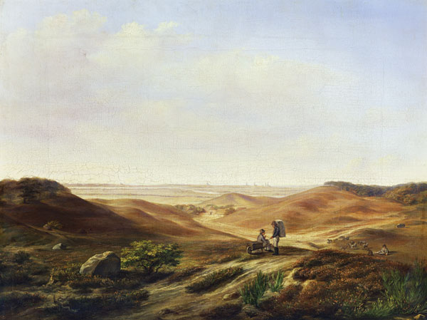 Landscape from John Wilhelm David Bantelmann