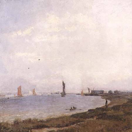 Poole Harbour from John William Buxton Knight