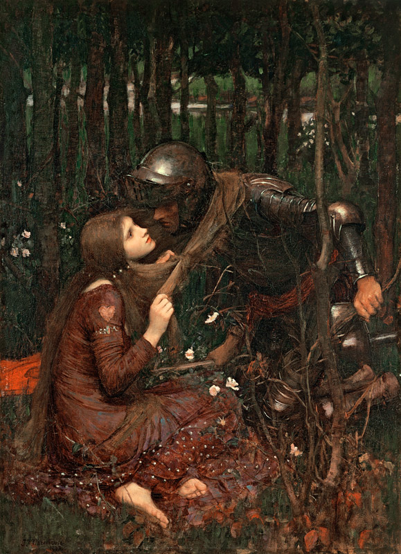 La Belle Dame Sans Merci (from a poem by Keats) from John William Waterhouse