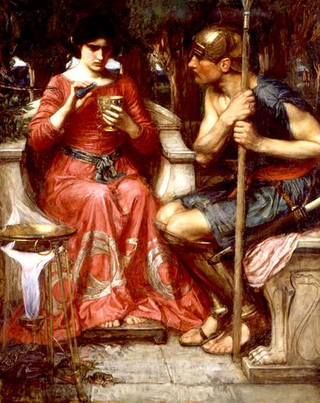 Jason and Medea from John William Waterhouse