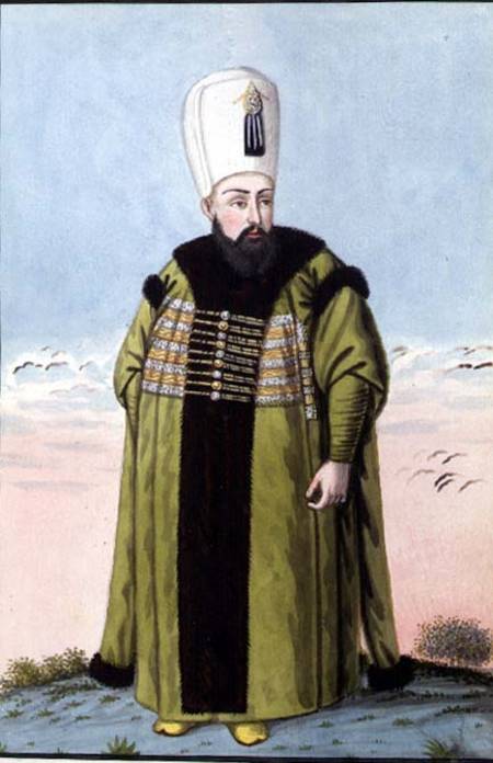 Ibrahim (1615-48) Sultan 1640-48, from 'A Series of Portraits of the Emperors of Turkey' from John Young