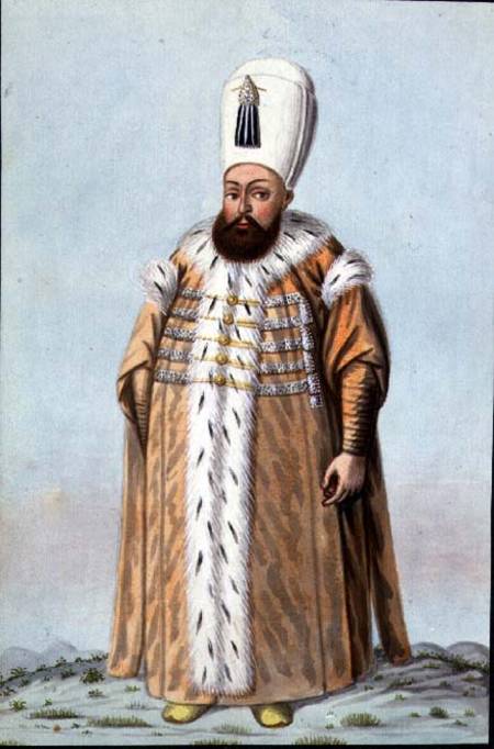 Mahomet (Mehmed) III (1566-1603) Sultan 1595-1603, from 'A Series of Portraits of the Emperors of Tu from John Young