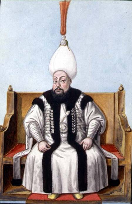 Mustapha III (1717-74) Sultan 1757-74, from 'A Series of Portraits of the Emperors of Turkey' from John Young