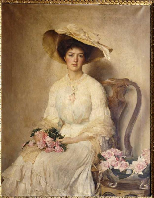 Portrait einer Dame from John Henry Frederick Bacon