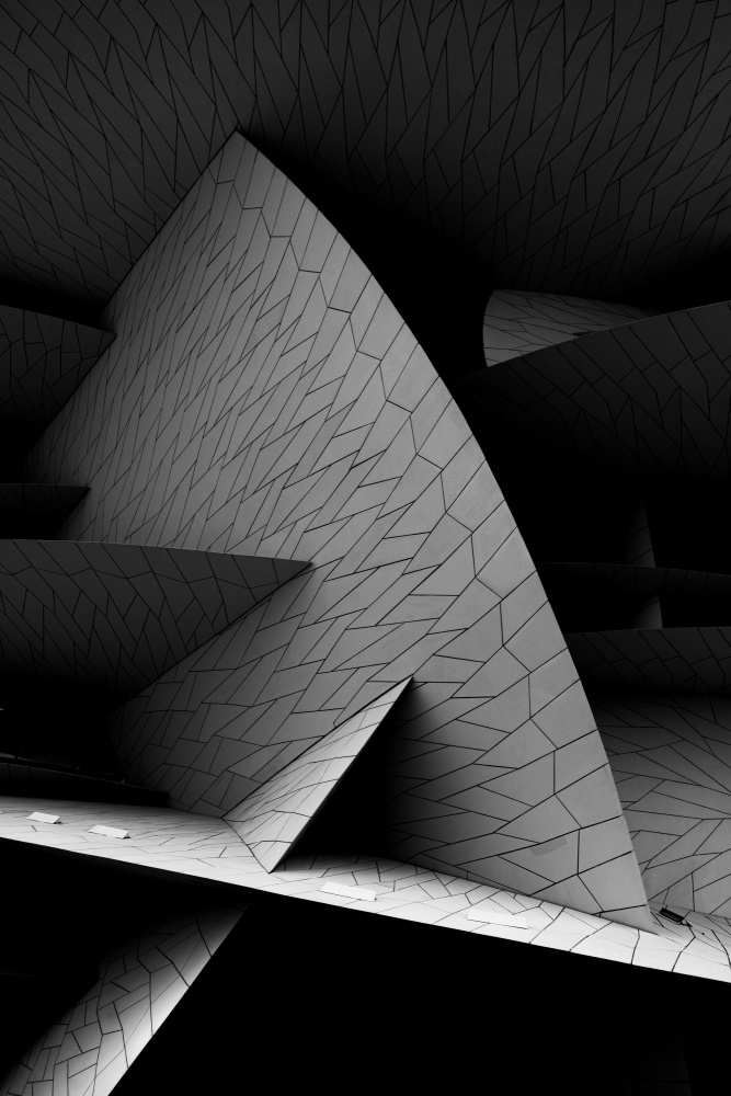 Qatar National Museum Detail from Jorge Grande Sanz