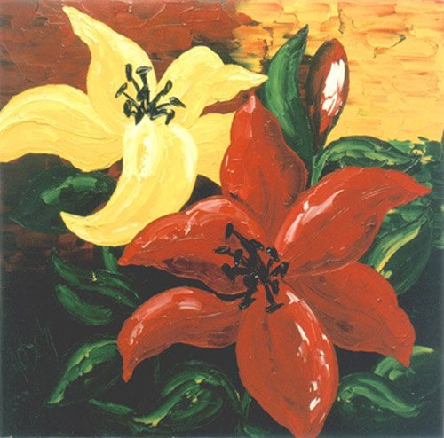 Lilies red/yellow from Josch