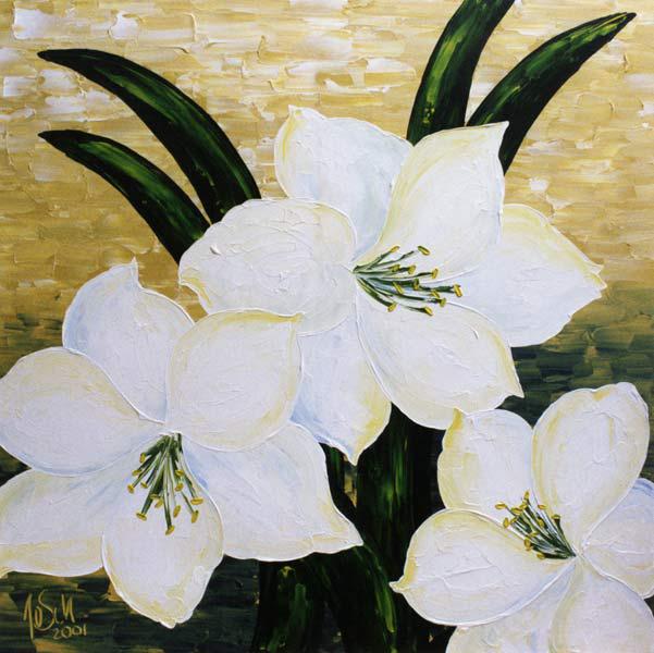Lilies/white I