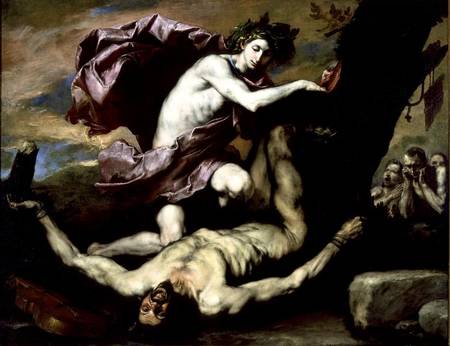 Apollo and Marsyas from José (auch Jusepe) de Ribera