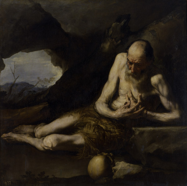 J.de Ribera, The Hermit Paul from José (auch Jusepe) de Ribera