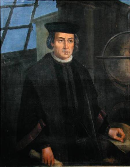 Christopher Columbus (1451-1506) from Jose Roldan