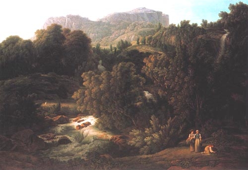 Mountains landscape from Joseph Anton Koch
