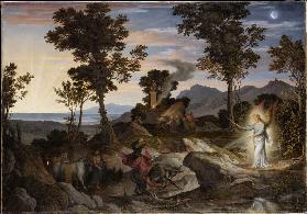 Landscape with the Prophet Balaam and his donkey