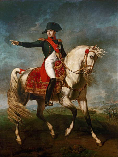 Equestrian Portrait of Napoleon I (1769-1821) from Joseph Chabord