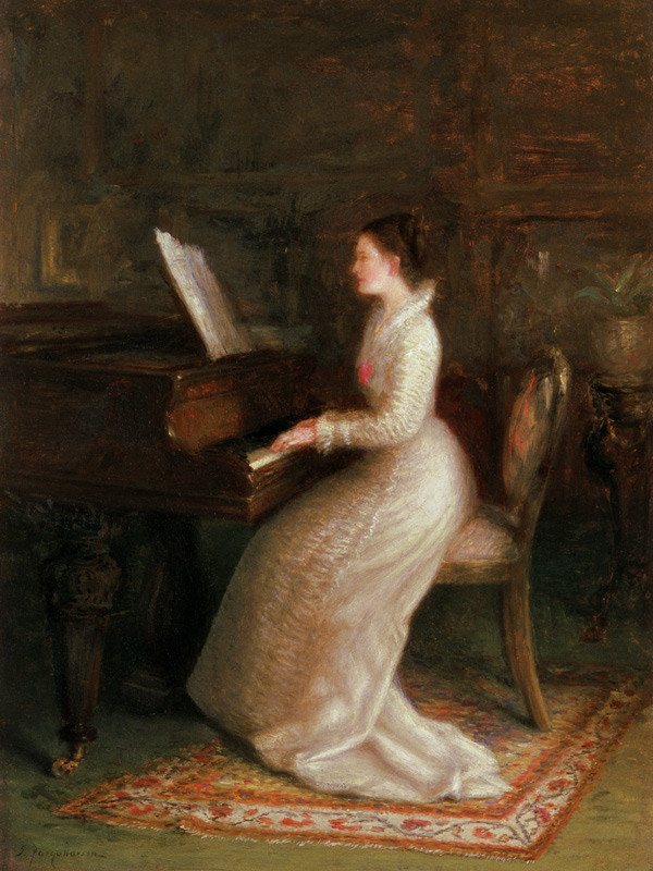 Lady at the Piano from Joseph Farquharson