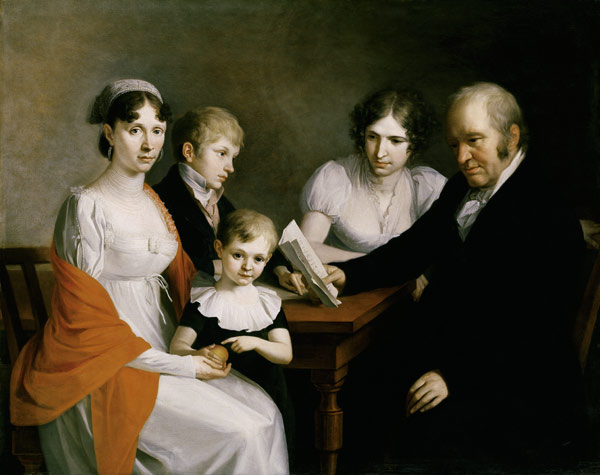 The family Scheichenpflug from Joseph Hauber