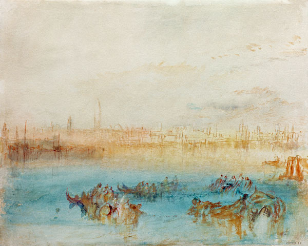 W.Turner, Venice, Riva degli Schiavoni from William Turner