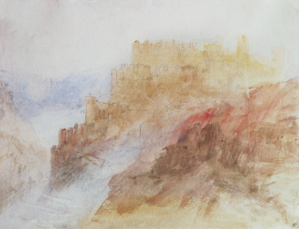 A Castle Above A Chasm from William Turner