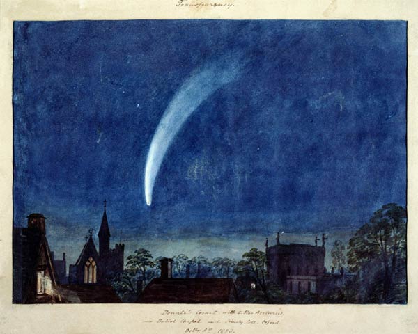 Donati's Comet from William Turner