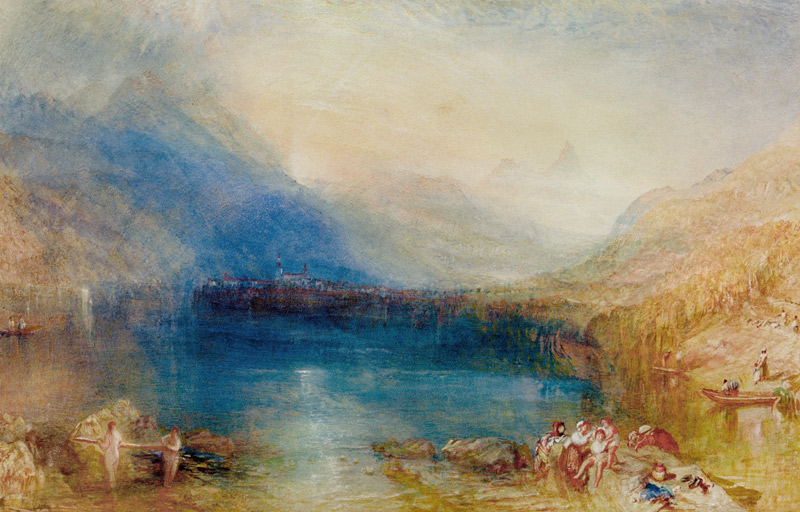The Lake of Zug from William Turner