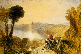 At the Albanian sea from William Turner