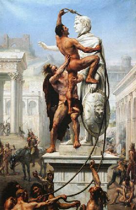 The Sack of Rome by Visigoths, 410