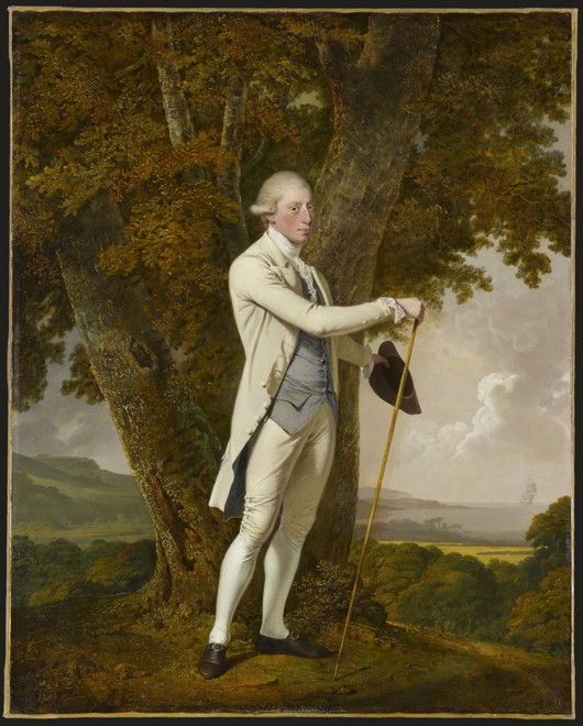Portrait of John Milnes from Joseph Wright of Derby