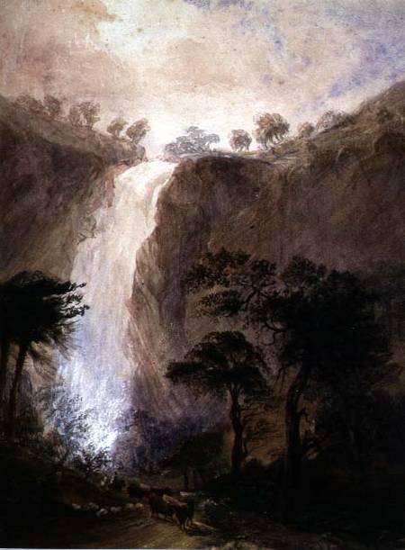 View of a Waterfall from Joshua Wallis