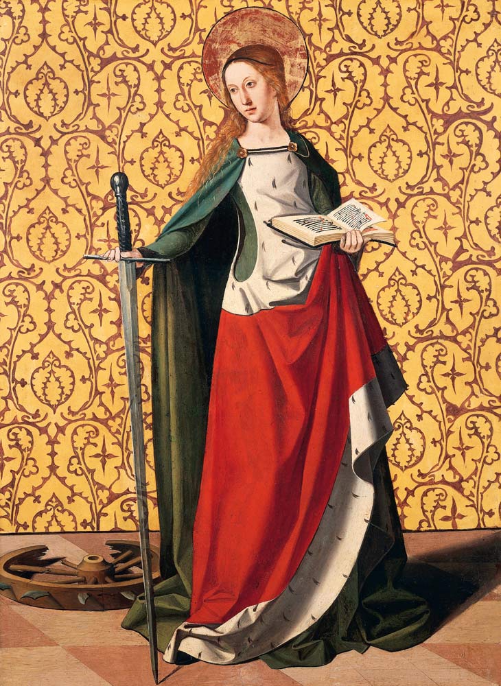 St. Catherine of Alexandria from Josse Lieferinxe