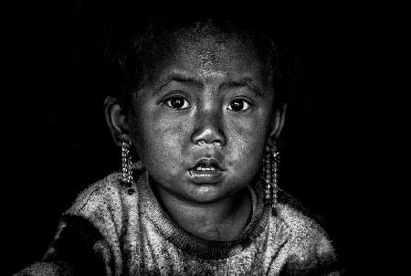Aka tribe child - Myanmar