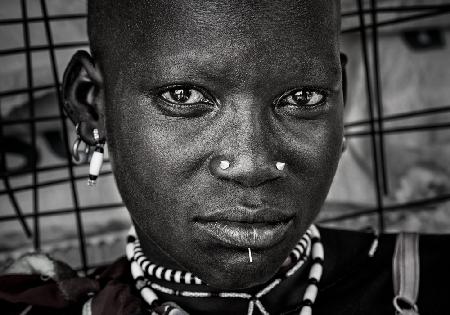 Larim tribe woman - South Sudan