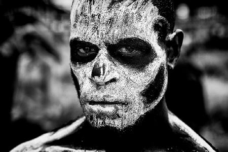 Skeleton man - Papua New Guinea