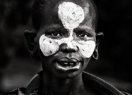 Surmi tribe woman-Ethiopia