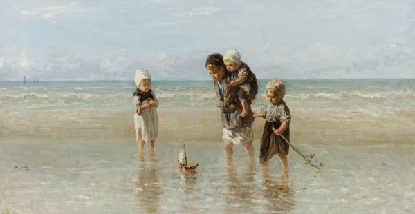 Kinder der See from Jozef Israels