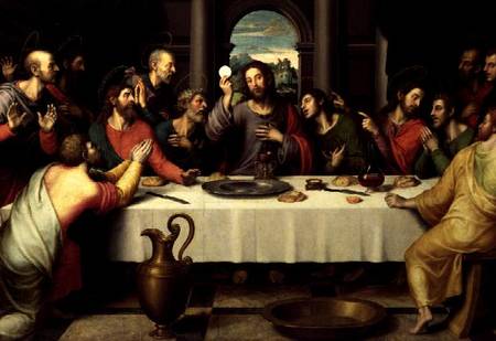 The Last Supper from Juan de Juanes (eigentl. Vicente Joannes Macip)