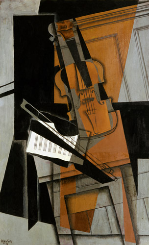 The violin from Juan Gris