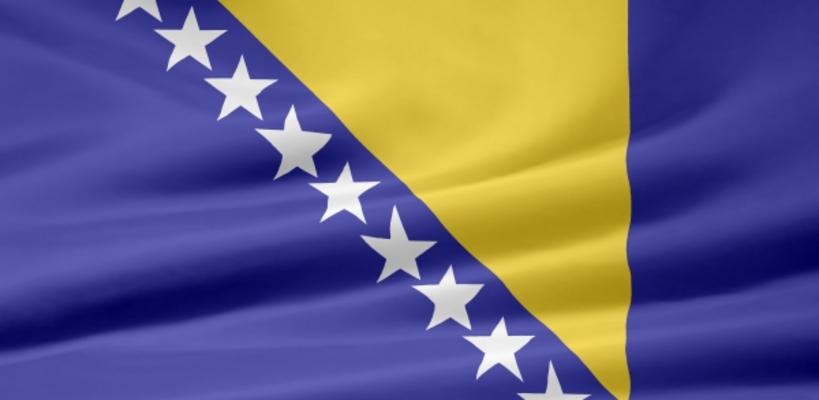 Bosnien und Herzegowina Flagge from Juergen Priewe