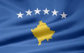 Kosovo Flagge