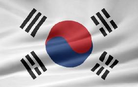 Südkoreanische Flagge