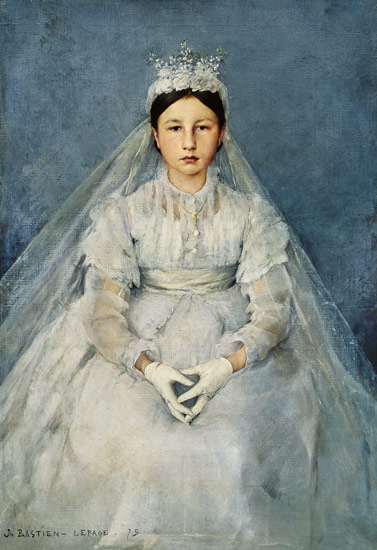 The Young Communicant from Jules Bastien-Lepage