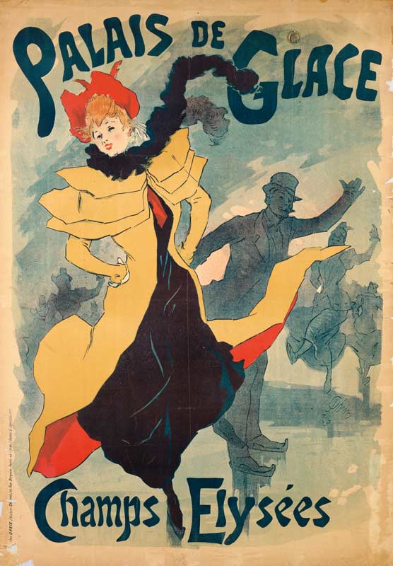 Vintage poster Palais de Glace from Jules Chéret