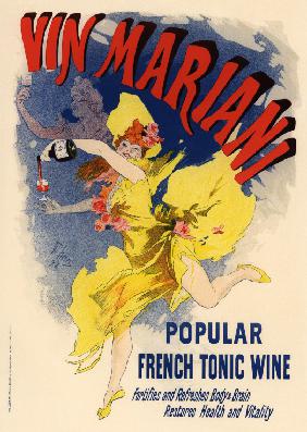 Advertising Poster for Wine Mariani