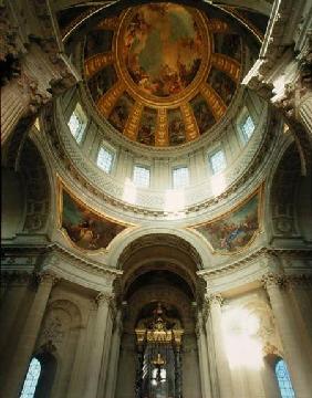 Interior view of the dome