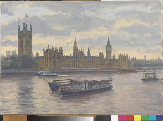Houses of Parliament from Julian  Barrow