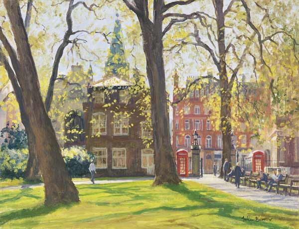Mount Street Gardens (oil on canvas)  from Julian  Barrow