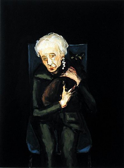 Posthumous Portrait of the Daughter (oil on canvas)  from Julie  Held