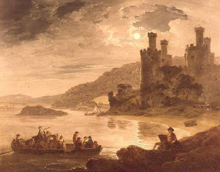 Conway Castle from Julius Caesar Ibbetson