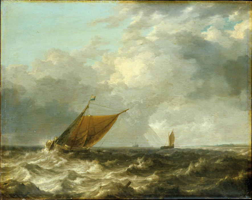 Stormy Sea from Julius Porcellis