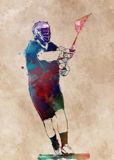 Lacrosse Sport Art 6